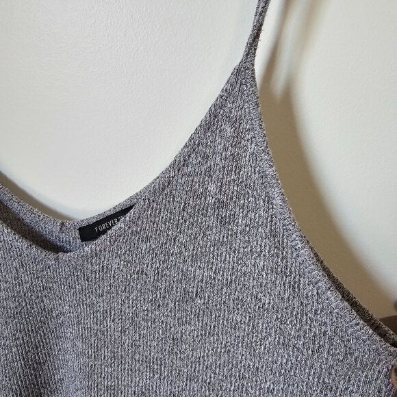 Forever 21 Gray Tank Top - Picture 5 of 11